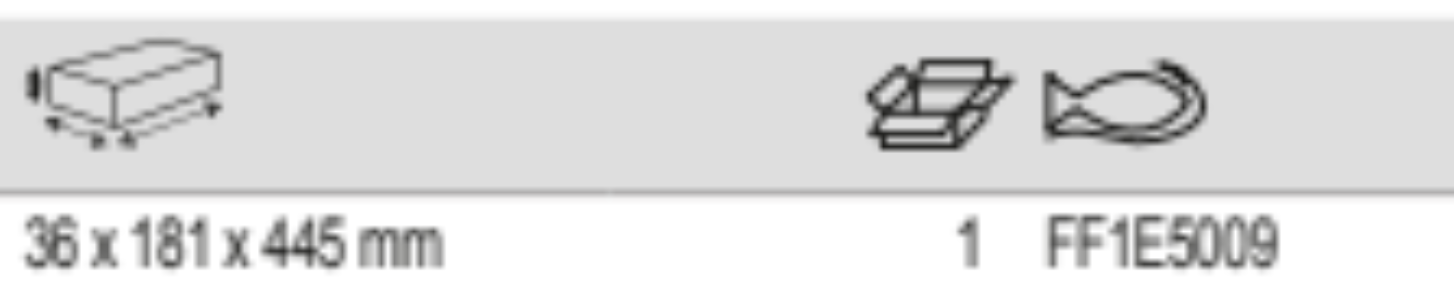 BAHCO FF1E5009 Fit&Go 1/3 Foam Inlay Mix Oil Plug Socket Set - Premium Socket Set from BAHCO - Shop now at Yew Aik.