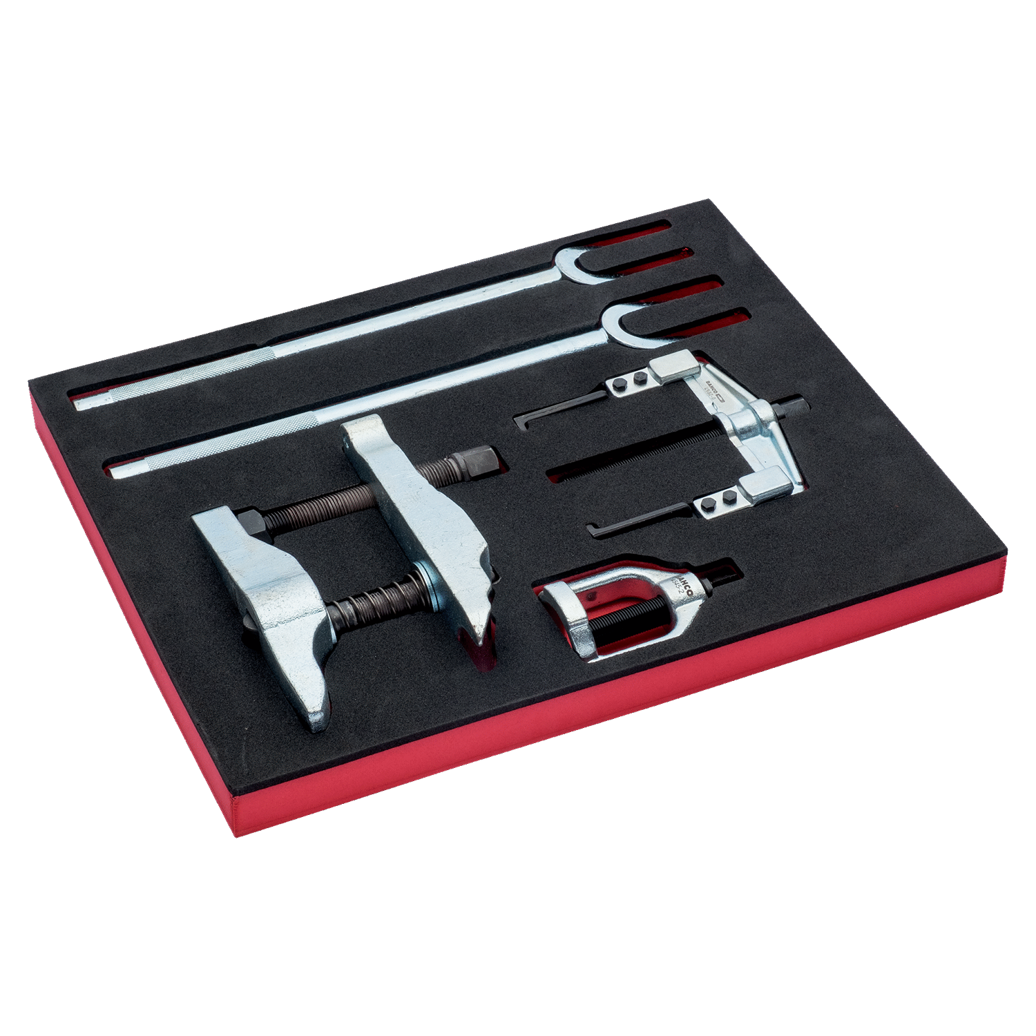 BAHCO FF1F5009 Fit&Go 2/3 Foam Inlay Puller/Joint Fork Set 5 Pcs - Premium Puller/Joint Fork Set from BAHCO - Shop now at Yew Aik.