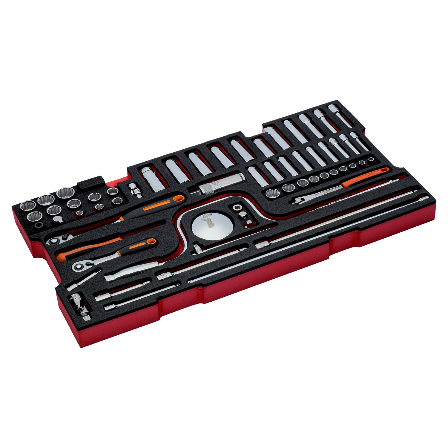 BAHCO FF2B01 Foam Inlay Socket Set for Heavy Duty Rigid Case - Premium SOCKET SET from BAHCO - Shop now at Yew Aik.