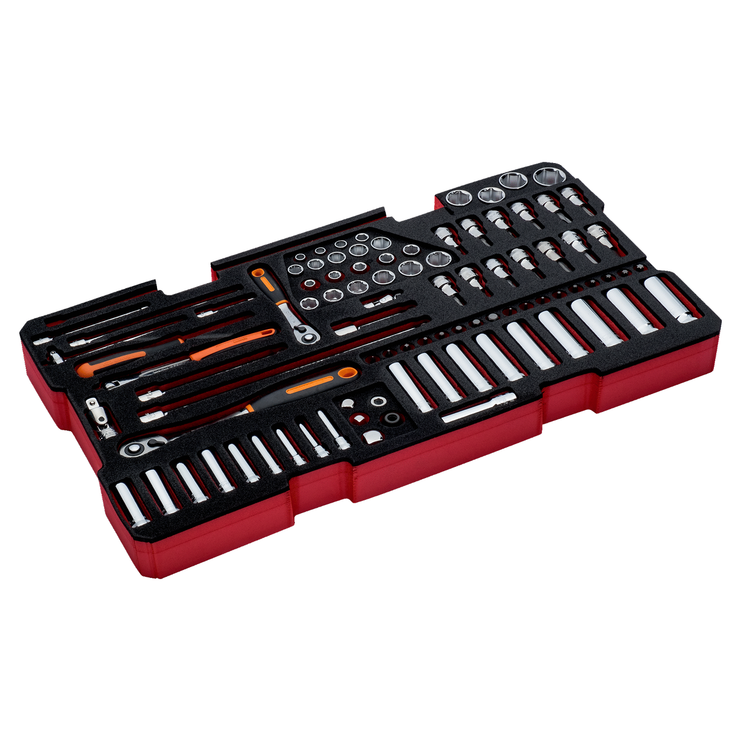 BAHCO FF2B12 Foam Inlay Socket Set for Heavy Duty Rigid Case - Premium SOCKET SET from BAHCO - Shop now at Yew Aik.