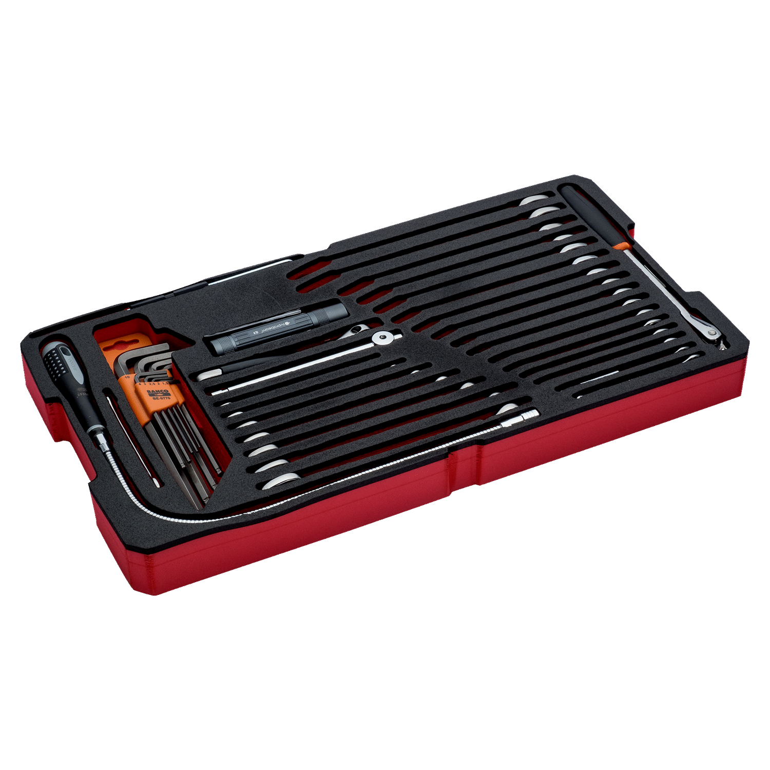 BAHCO FF2B13 Foam Inlay Assorted Wrench Set for Rigid Case - Premium Assorted Wrench Set from BAHCO - Shop now at Yew Aik.