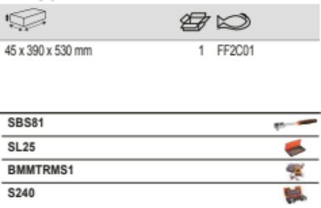BAHCO FF2C01 Foam Inlay 1/4” & 1/2” Socket Set & Multimeter - Premium Socket Set from BAHCO - Shop now at Yew Aik.