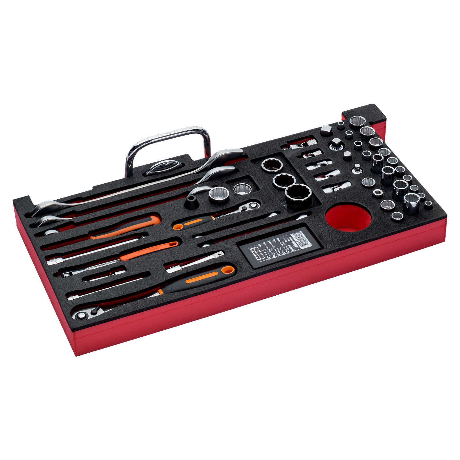 BAHCO FF3A01 Foam Inlay Assorted Imperial Tool Set - Premium Assorted Imperial Tool Set from BAHCO - Shop now at Yew Aik.