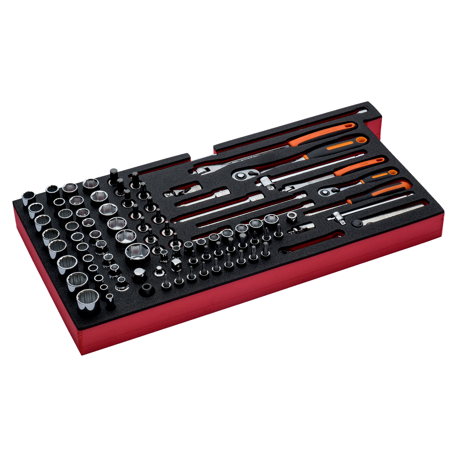 BAHCO FF3A09 Foam Inlay Assorted Metric Tool Set 95 pcs - Premium Assorted Metric Tool Set from BAHCO - Shop now at Yew Aik.