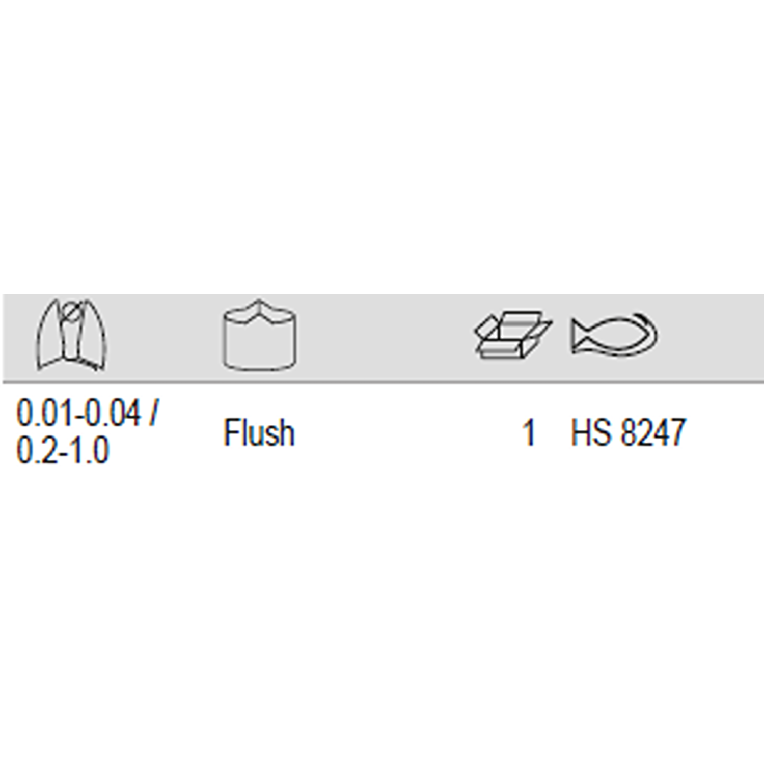 BAHCO HS 8247 Long Precision 45° Tapered Head Oblique Cutter - Premium Oblique Cutter from BAHCO - Shop now at Yew Aik.
