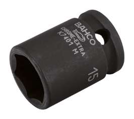 BAHCO K7401M 3/8" Square Drive Impact Socket with Metric Hex - Premium Impact Socket from BAHCO - Shop now at Yew Aik.
