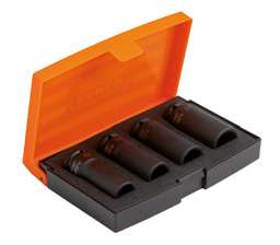 BAHCO K7806M/S4 1/2" Square Drive Deep Impact Socket Set In Case - Premium Impact Socket Set from BAHCO - Shop now at Yew Aik.