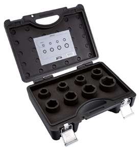 BAHCO K8906M/8 3/4" Square Drive Deep Impact Socket Set - 8 pcs - Premium Impact Socket Set from BAHCO - Shop now at Yew Aik.