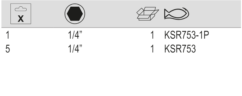 BAHCO KSR753 1/4” Hex Universal Bit Holder 75 mm (BAHCO Tools) - Premium Bit Holder from BAHCO - Shop now at Yew Aik.