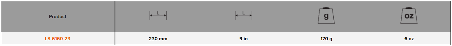 BAHCO LS-6160-23 Carbor Type Synthetic Grinding Stone 220 Grain - Premium Grinding Stone from BAHCO - Shop now at Yew Aik.