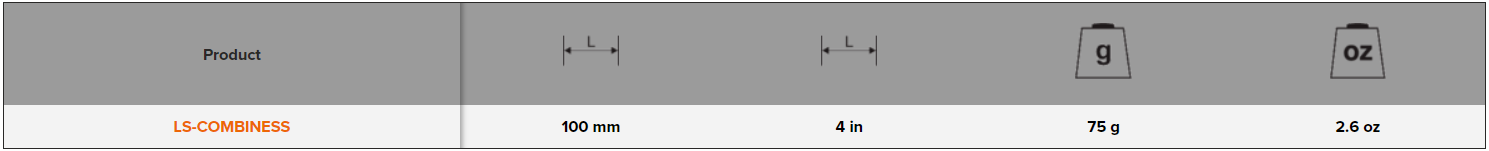 BAHCO LS-COMBINESS Synthetic Grinding Stone 180/400 Grain - Premium Grinding Stone from BAHCO - Shop now at Yew Aik.