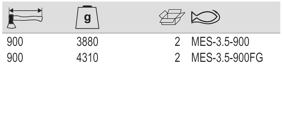 BAHCO MES Splitting Axe with Ash Wood/3- Component Handle - Premium Splitting Axe from BAHCO - Shop now at Yew Aik.