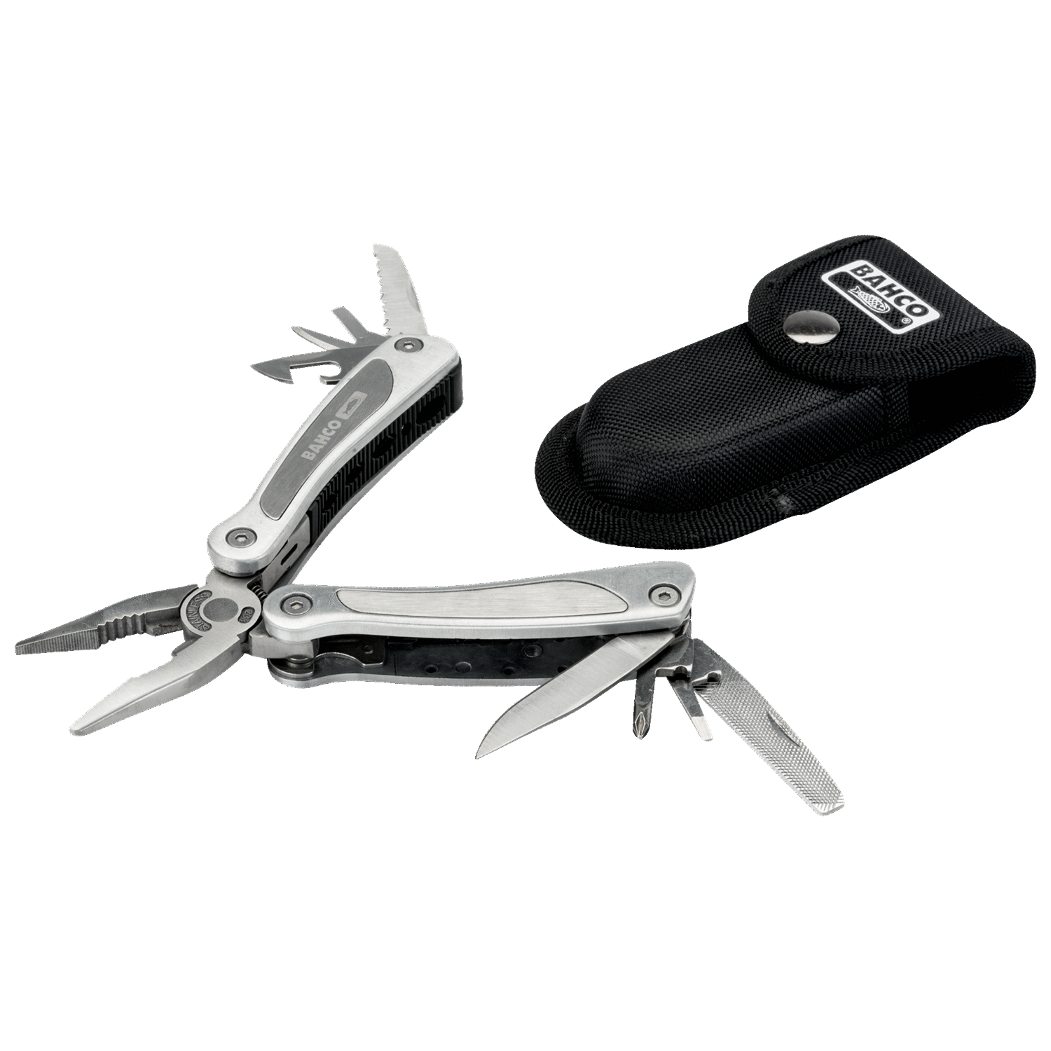 BAHCO MTT051 12-in-1 Aluminium Foldable Multitools (BAHCO Tools) - Premium Multitools from BAHCO - Shop now at Yew Aik.