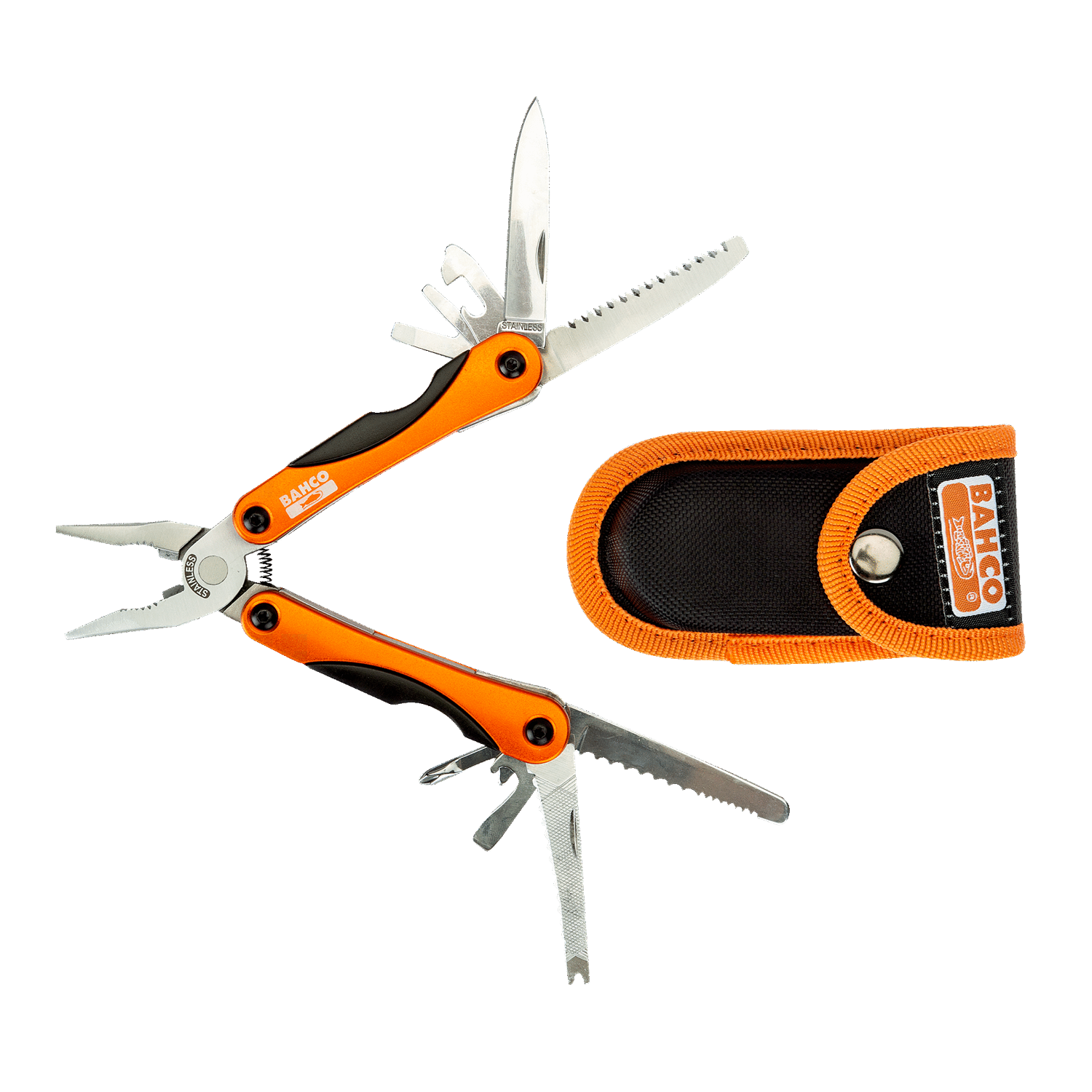 BAHCO MTT151 18-in-1 Aluminium Foldable Multitools (BAHCO Tools) - Premium Multitools from BAHCO - Shop now at Yew Aik.