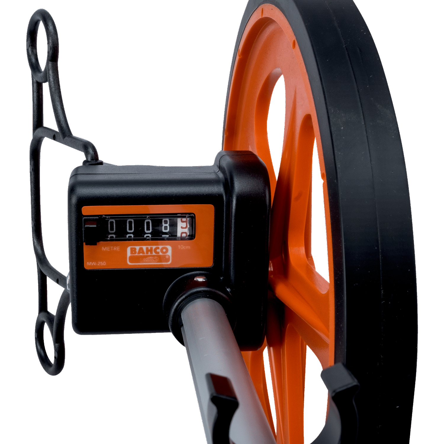 BAHCO MW-250 Metric Rubber Coated Measuring Wheel 250 mm - Premium Measuring Wheel from BAHCO - Shop now at Yew Aik.