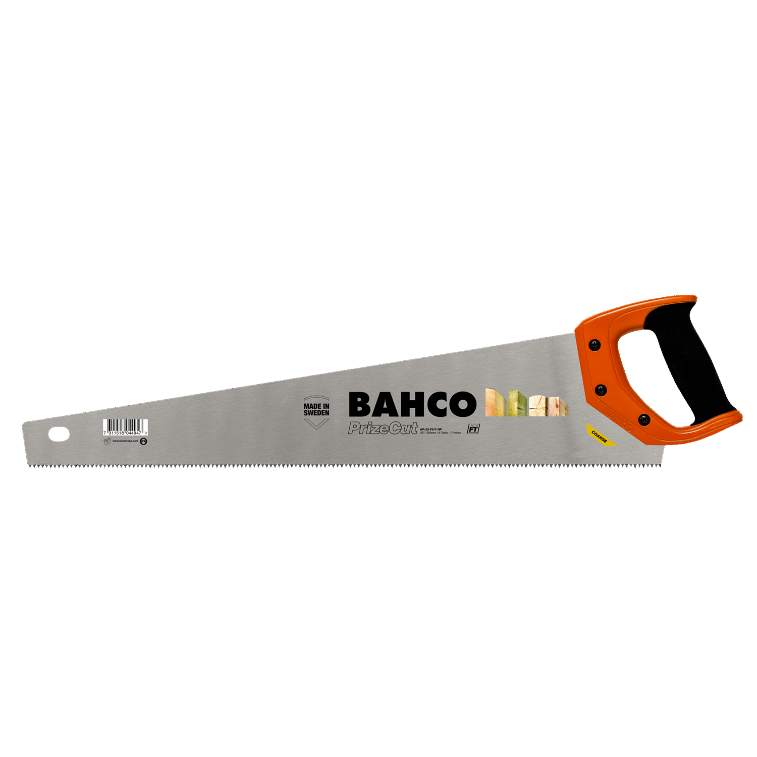 BAHCO NP-FLEEM PrizeCut Crosscut Handsaw for Coarse Thick Wood - Premium Handsaw from BAHCO - Shop now at Yew Aik.