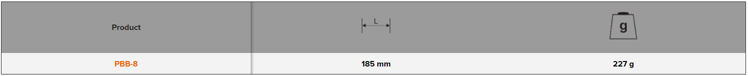 BAHCO PBB Plumb Bob with Hardened Steel Tip (BAHCO Tools) - Premium Plumb Bob from BAHCO - Shop now at Yew Aik.