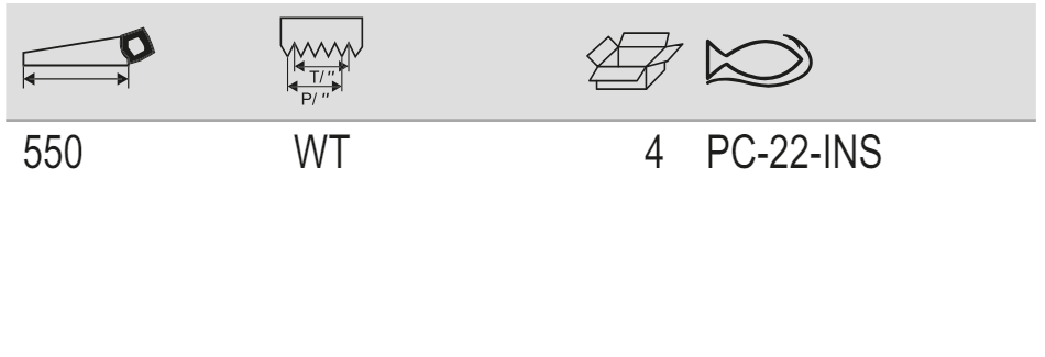 BAHCO PC-22-INS Insulation Handsaw for Mineral /Stone Wool - WT - Premium Handsaw from BAHCO - Shop now at Yew Aik.