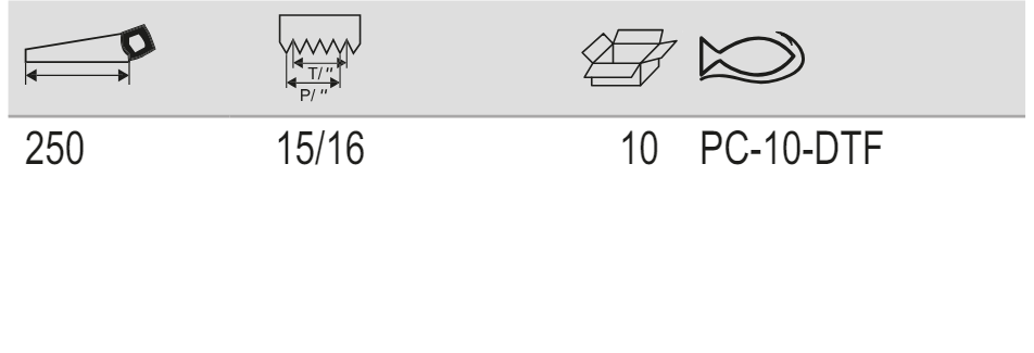 BAHCO PC-DTF ProfCut Dovetail Saw with Angled Swinging - 15/16" - Premium Dovetail Saw from BAHCO - Shop now at Yew Aik.