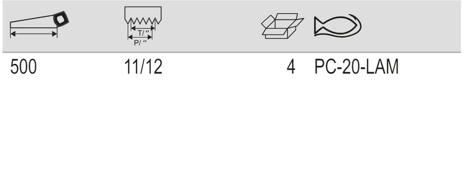 BAHCO PC-LAM ProfCut Laminator Handsaw for Laminate/Wooden Floors - Premium Handsaw from BAHCO - Shop now at Yew Aik.