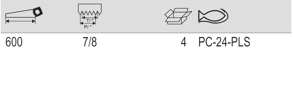 BAHCO PC-PLS ProfCut Handsaw for Plaster/Boards - 600mm - Premium Handsaw from BAHCO - Shop now at Yew Aik.