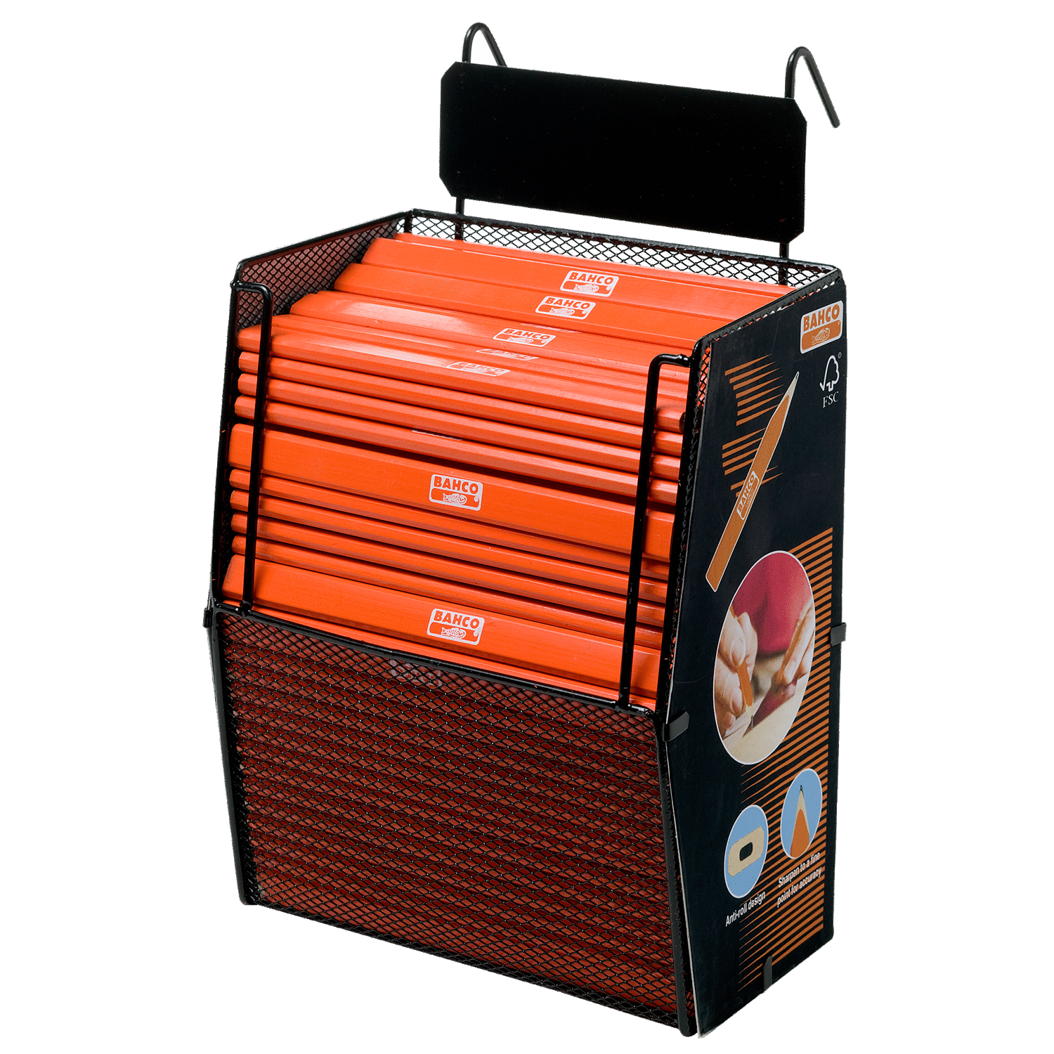 BAHCO PENCIL-200 HB Grade Carpenter Pencil - 200 Pcs/Display - Premium Carpenter Pencil from BAHCO - Shop now at Yew Aik.