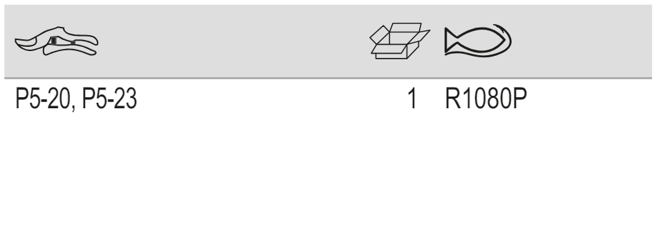 BAHCO R1080P Spare Part Secateurs Kit for Re- Designed - Premium Spare Part Secateurs from BAHCO - Shop now at Yew Aik.