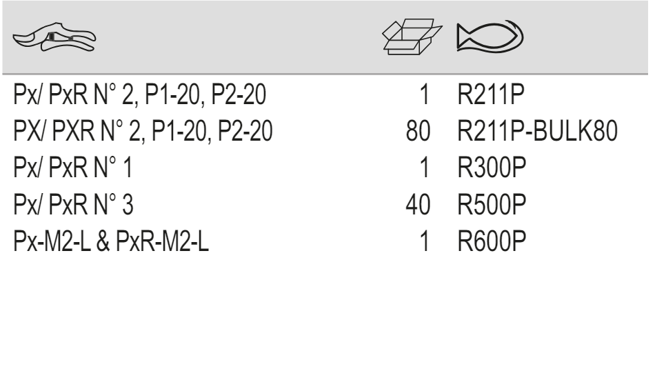 BAHCO R211P/R300P/R500P/R600P Spare Cutting Bypass Secateurs - Premium Spare Cutting from BAHCO - Shop now at Yew Aik.