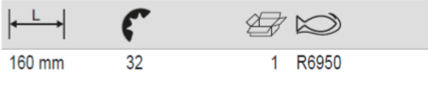 BAHCO R6950 1/4" Refrigeration Reversible Ratchet 32 teeth 11.5 - Premium Reversible Ratchet from BAHCO - Shop now at Yew Aik.