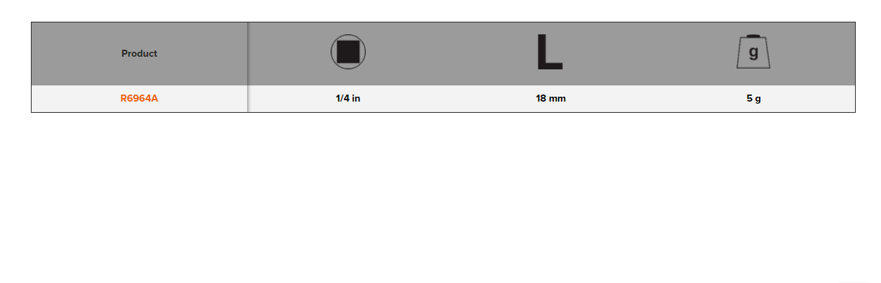 BAHCO R6964A 1/4" Square Drive Male To Male Socket Adaptor - Premium Socket Adaptor from BAHCO - Shop now at Yew Aik.