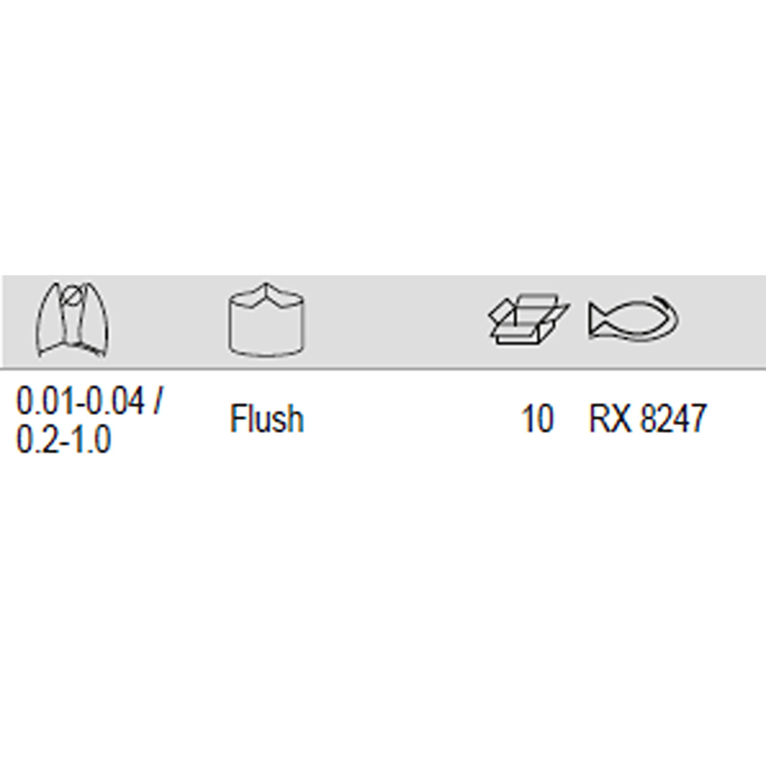 BAHCO RX 8247 Long Precision 45° Tapered Oblique Cutter 0.2-1mm - Premium Oblique Cutter from BAHCO - Shop now at Yew Aik.