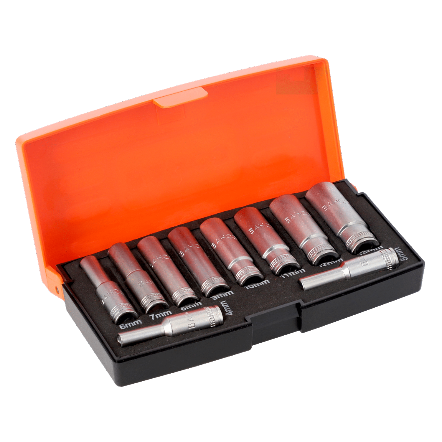 BAHCO S0810L 1/4” Square Drive Socket Set Metric Hex Profile - Premium Socket Set from BAHCO - Shop now at Yew Aik.