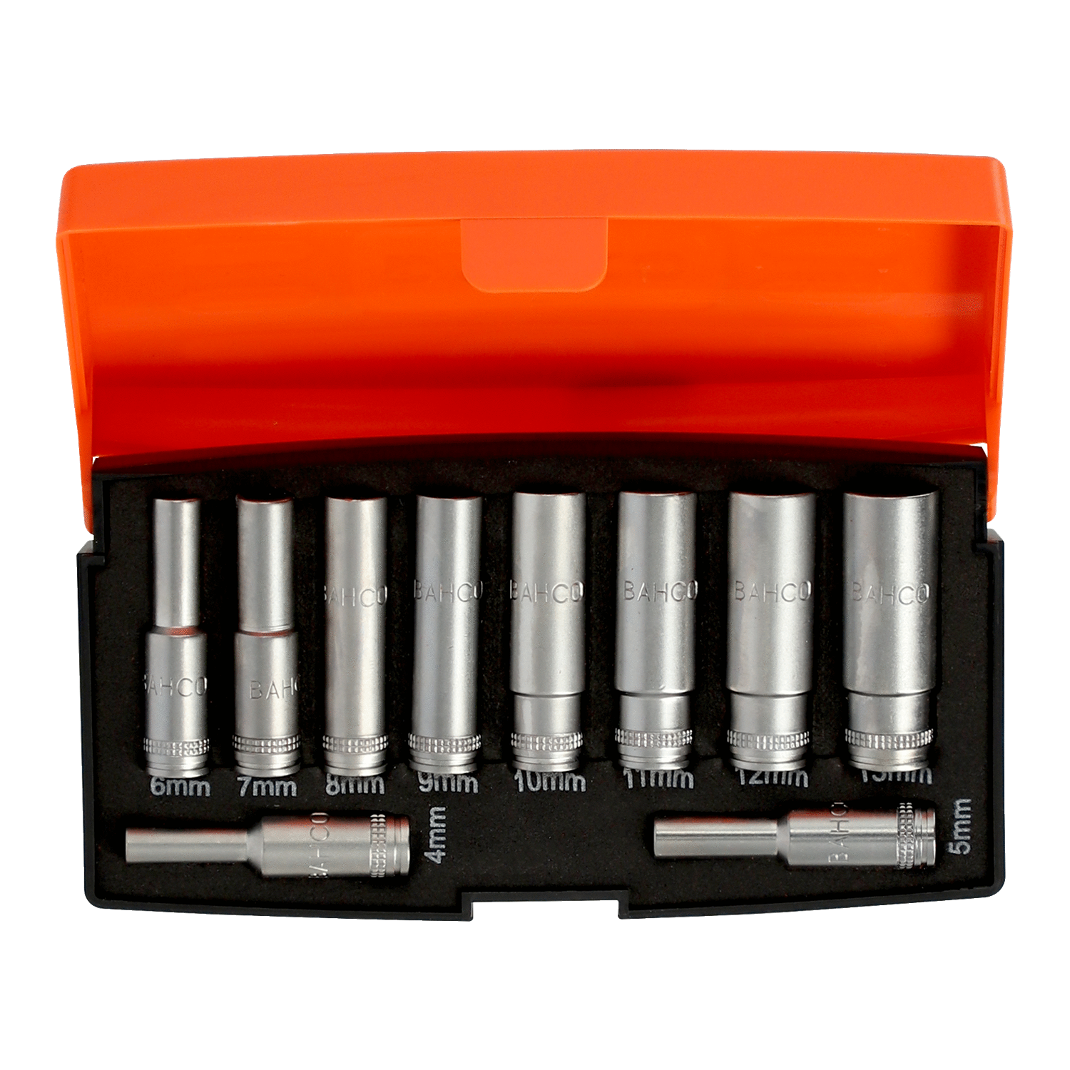 BAHCO S0810L 1/4” Square Drive Socket Set Metric Hex Profile - Premium Socket Set from BAHCO - Shop now at Yew Aik.