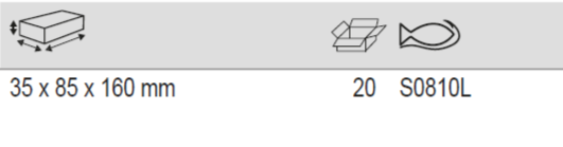 BAHCO S0810L 1/4” Square Drive Socket Set Metric Hex Profile - Premium Socket Set from BAHCO - Shop now at Yew Aik.