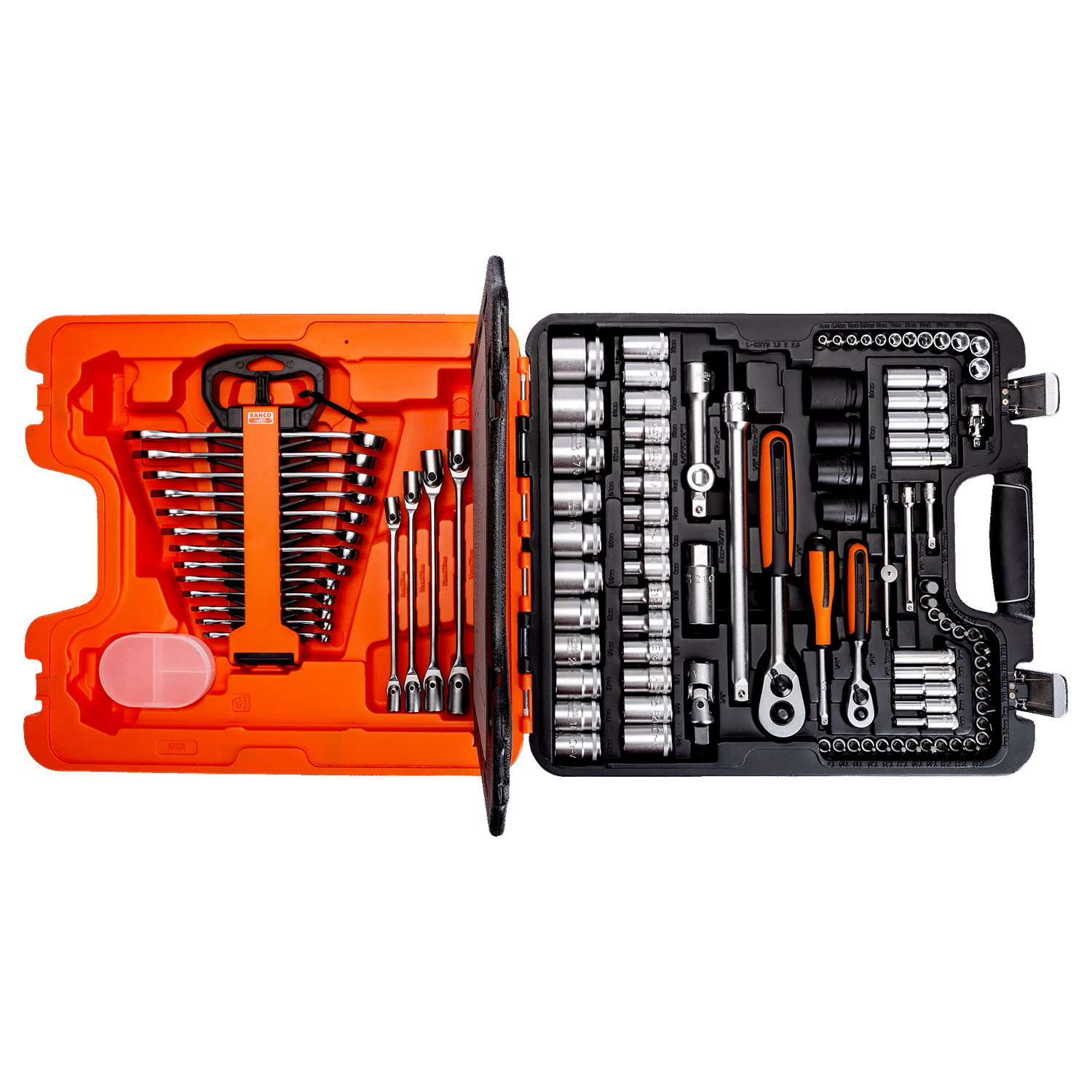 BAHCO S108 1/4” AND 1/2” Square Drive Socket Set Spanner Set - Premium Socket Set from BAHCO - Shop now at Yew Aik.