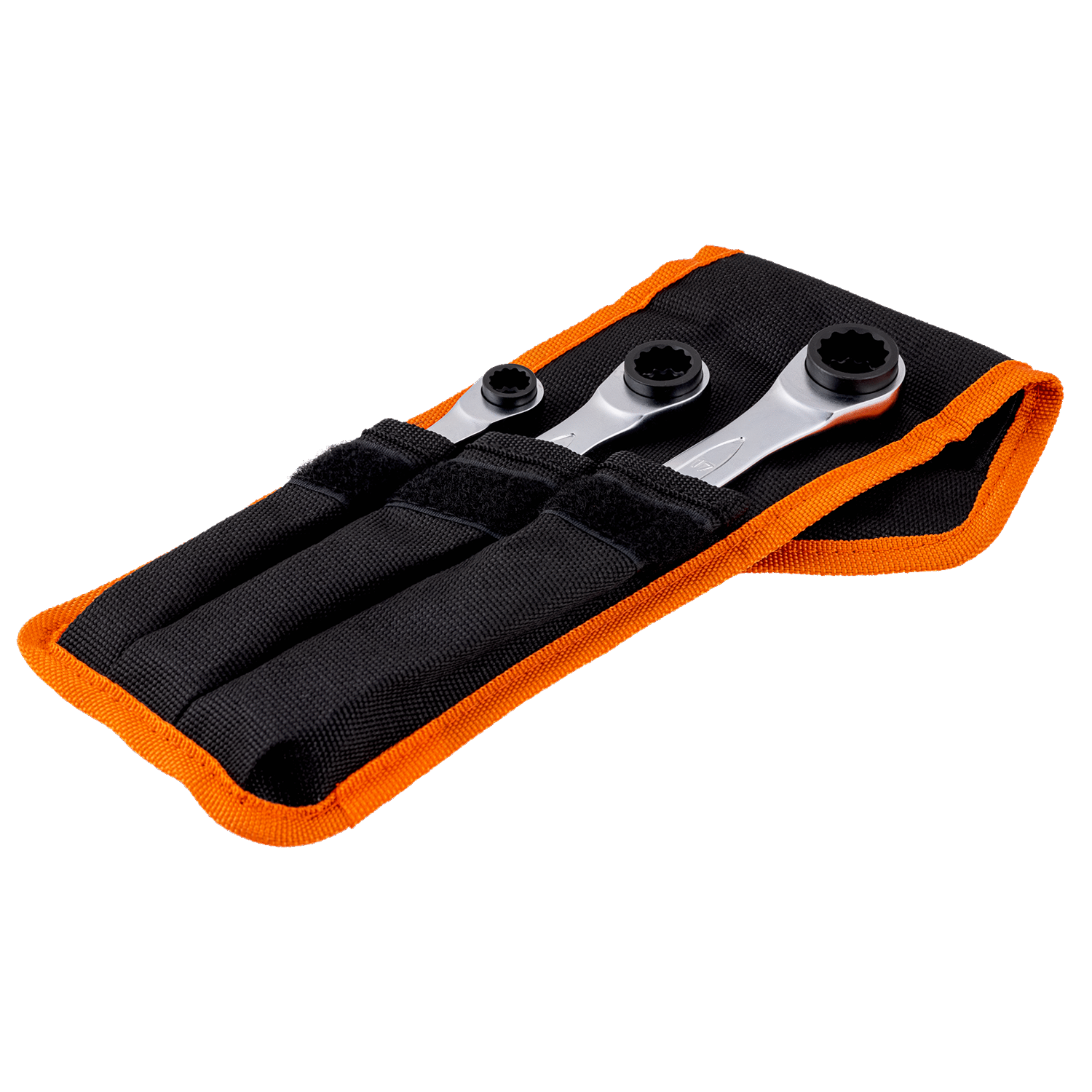 BAHCO S4RM/3T 4-in-1 Ratcheting Ring Wrench Set - 3 Pcs/Pouch - Premium Ratcheting Ring Wrench Set from BAHCO - Shop now at Yew Aik.