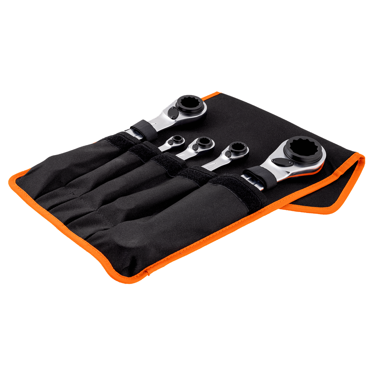 BAHCO S4RM/5T 4-in-1 Ratcheting Ring Wrench Set - 5 Pcs/Pouch - Premium Ratcheting Ring Wrench Set from BAHCO - Shop now at Yew Aik.