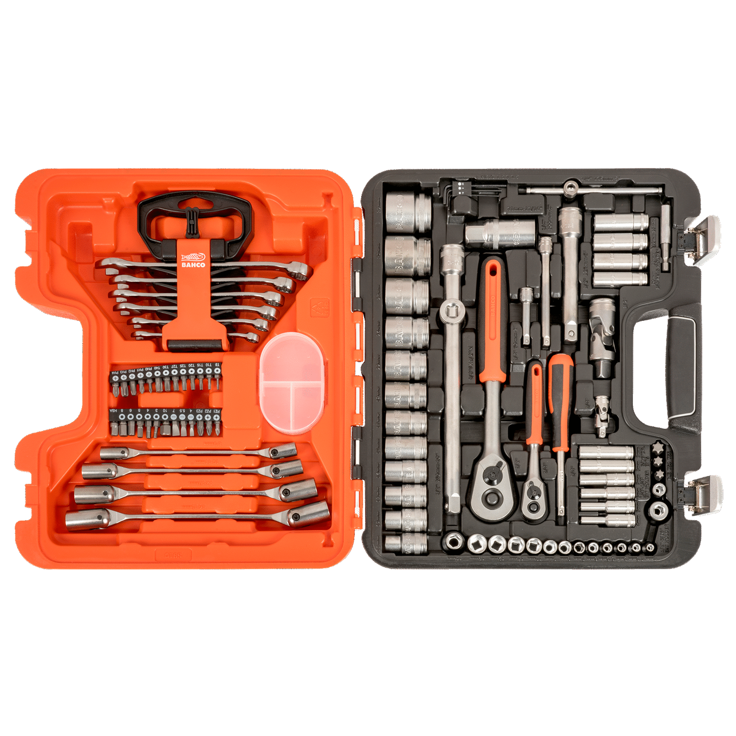 BAHCO S910 1/4” And 1/2” Square Drive Socket Deep Socket Set - Premium Socket Set from BAHCO - Shop now at Yew Aik.