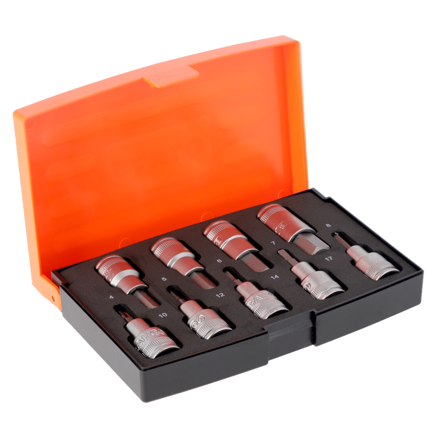 BAHCO S9HEX 1/2” Socket Set With Hex Bits - 9 Pcs (BAHCO Tools) - Premium Socket Set from BAHCO - Shop now at Yew Aik.