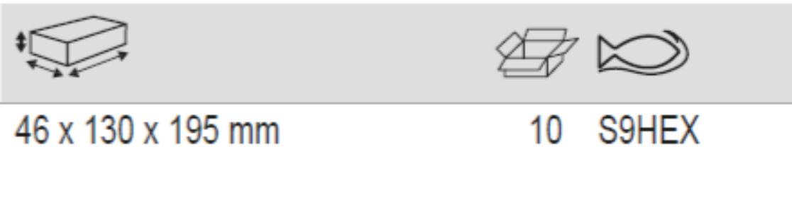 BAHCO S9HEX 1/2” Socket Set With Hex Bits - 9 Pcs (BAHCO Tools) - Premium Socket Set from BAHCO - Shop now at Yew Aik.