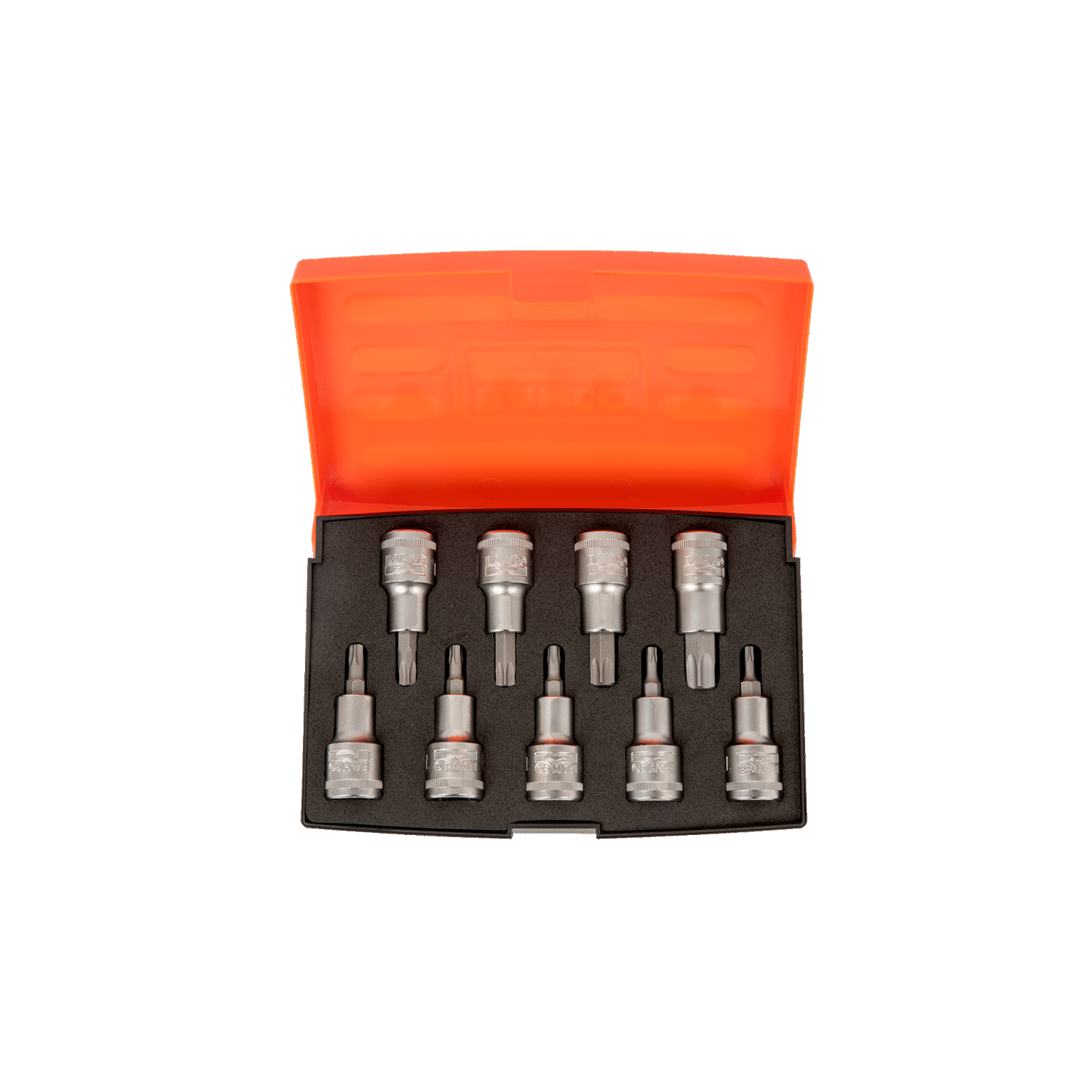 BAHCO S9TORX 1/2 Socket Set With Torx Bits - 9 Pcs (BAHCO Tools) - Premium Socket Set from BAHCO - Shop now at Yew Aik.
