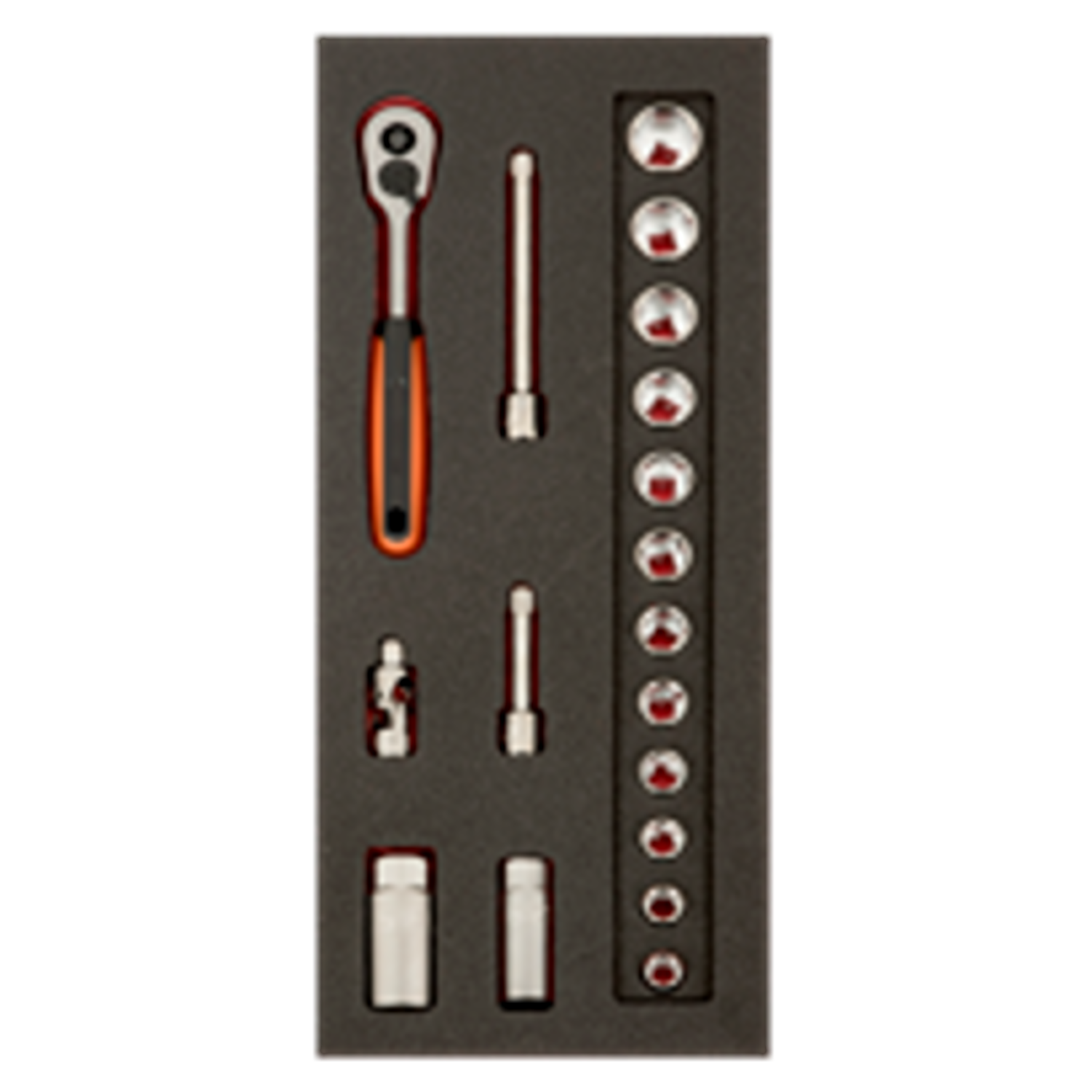 BAHCO SBS750 3/8" Pear Head Reversible Ratchet 60 Teeth 6°Action - Premium Reversible Ratchet from BAHCO - Shop now at Yew Aik.