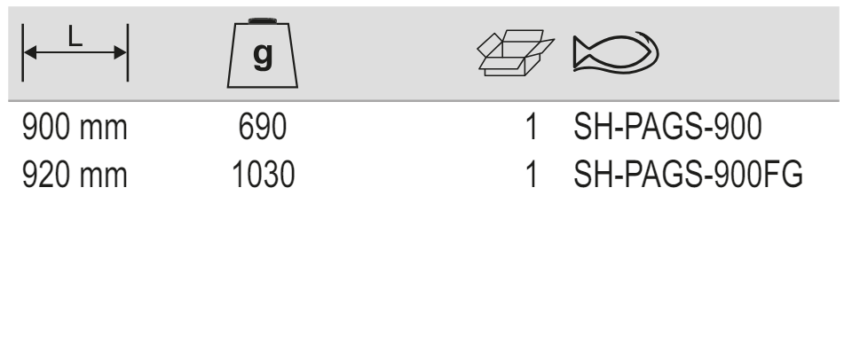 BAHCO SH-PAGS Ash Wooden Handle/Fibreglass Spare for Pick Axes - Premium Wooden Handle from BAHCO - Shop now at Yew Aik.