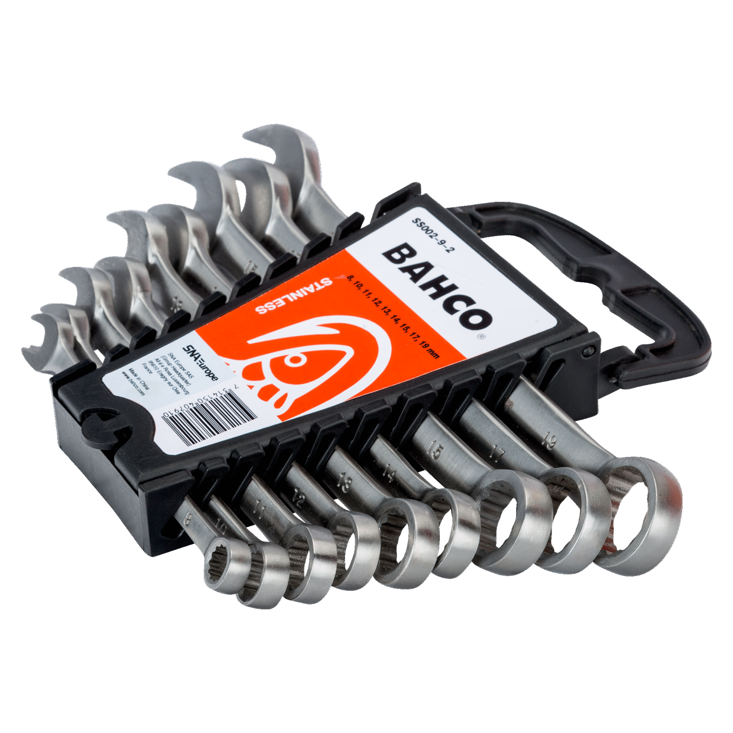 BAHCO SS002-9-2 Stainles Steel Combination Wrench (BAHCO Tools) - Premium Combination Wrench from BAHCO - Shop now at Yew Aik.