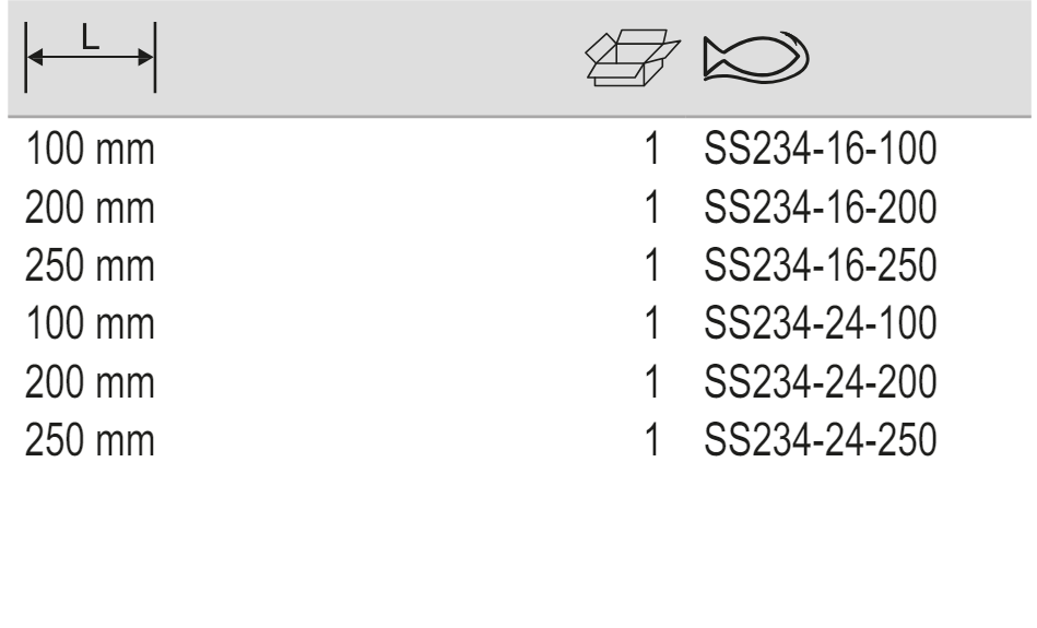 BAHCO SS234 Stainless Steel Extension Bar (BAHCO Tools) - Premium Extension Bar from BAHCO - Shop now at Yew Aik.