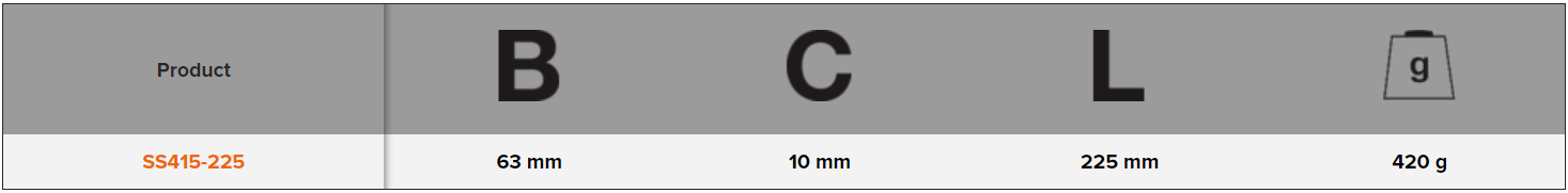 BAHCO SS415 Stainless Steel Locking Pliers (BAHCO Tools) - Premium Locking Pliers from BAHCO - Shop now at Yew Aik.