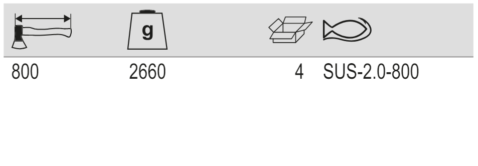 BAHCO SUS-2.0-800 Splitting Axe with Curved Ash Wood Handle - Premium Splitting Axe from BAHCO - Shop now at Yew Aik.