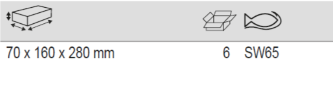 BAHCO SW65 1/4” Square Drive Socket Set Metric Hex Ratchet - Premium Socket Set from BAHCO - Shop now at Yew Aik.