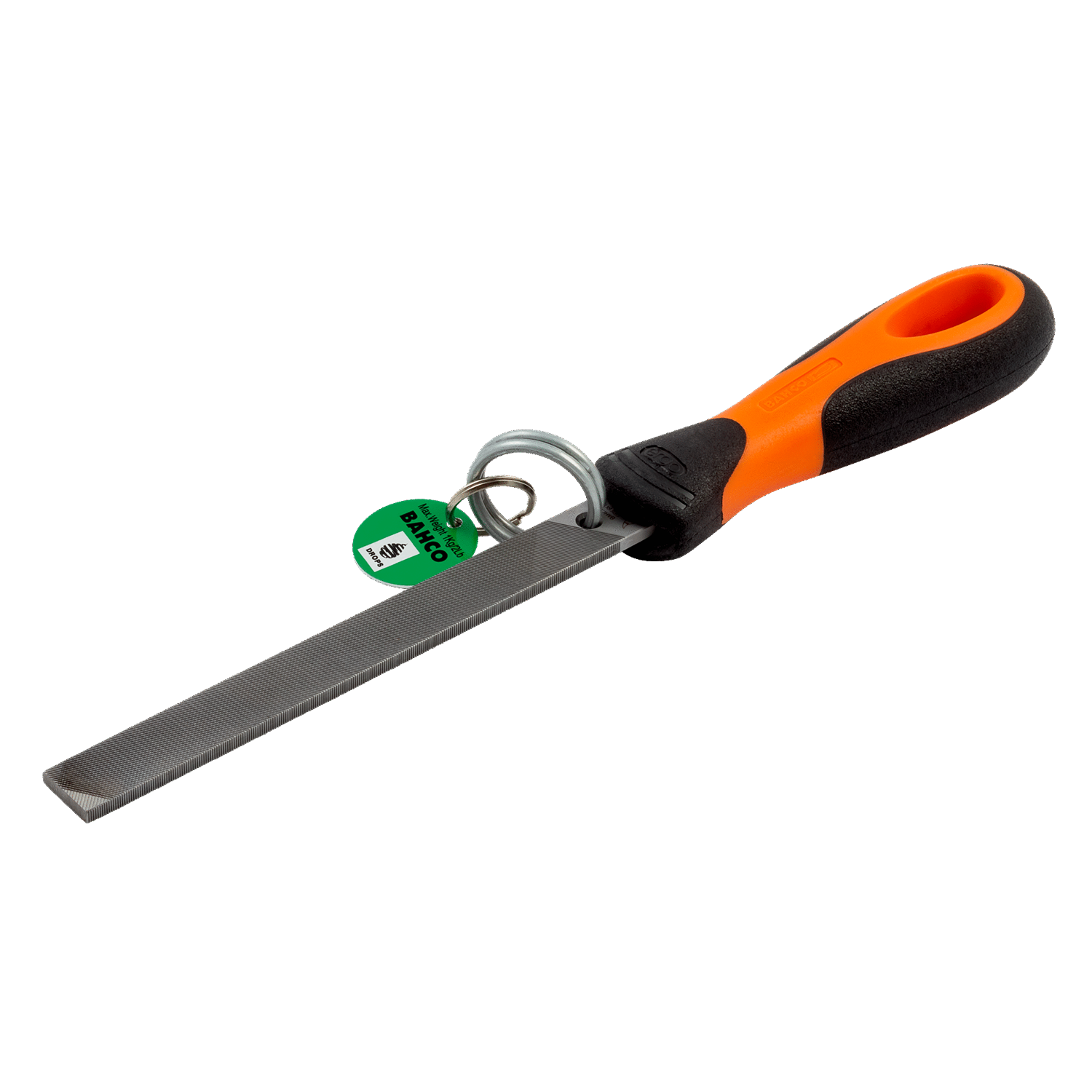 BAHCO TAH1-100 ERGO Flat File with Safety Ring (BAHCO Tools) - Premium Flat File from BAHCO - Shop now at Yew Aik.