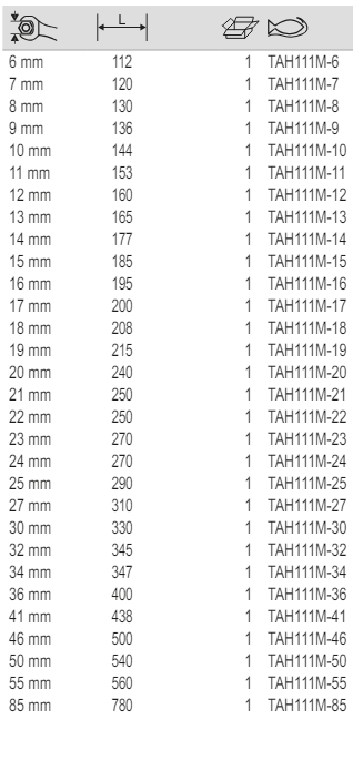 BAHCO TAH111M Metric Combination Wrench with Safety Spring - Premium Combination Wrench from BAHCO - Shop now at Yew Aik.
